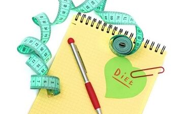 საყვარელი დიეტის ნიმუშის მენიუ